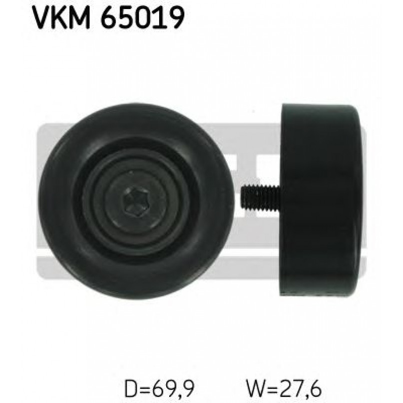 VKM 65019 SKF Обводний ролик — фото товара