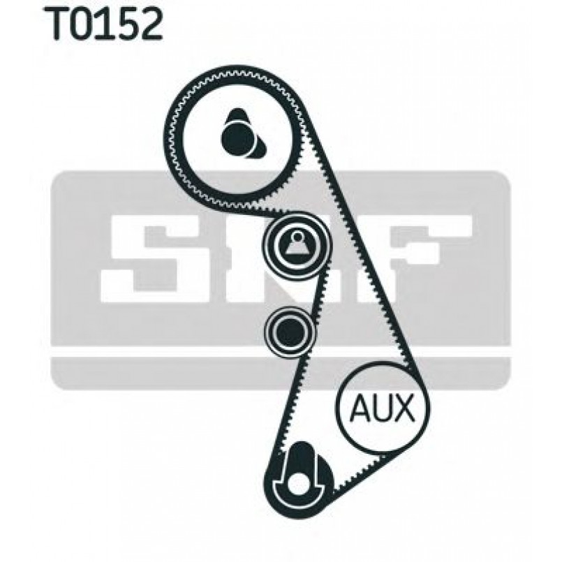 VKMA 01008 SKF Комплект (ремінь+ролики) — фото товара №2
