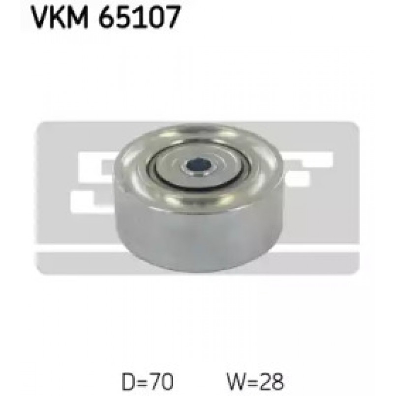 VKM 65107 SKF Ролик модуля натягувача ременя — фото товара