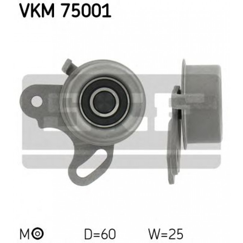 VKM 75001 SKF Ролик модуля натягувача ременя — фото товара