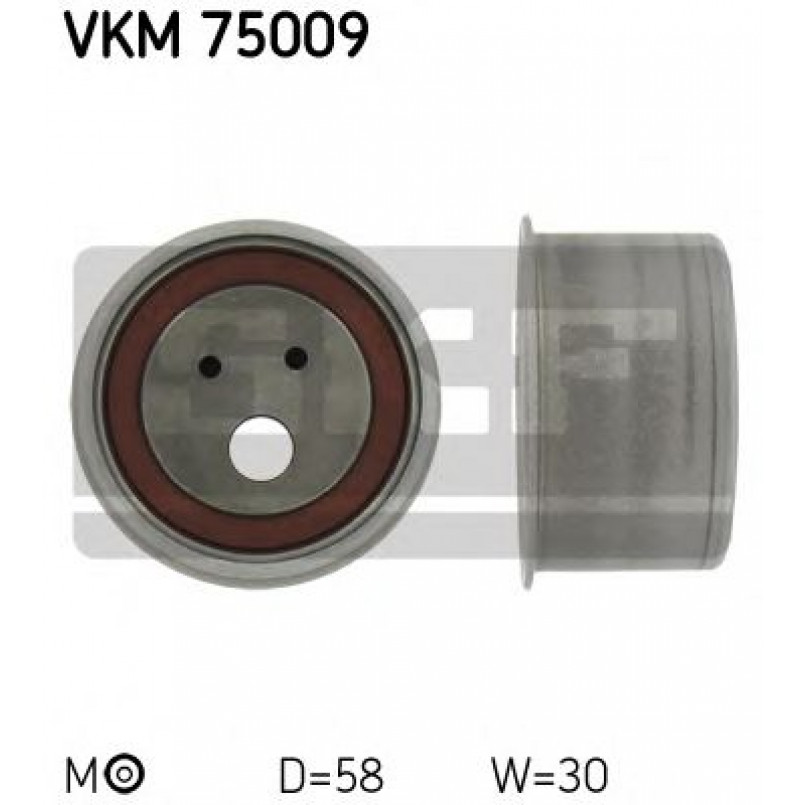 VKM 75009 SKF Ролик модуля натягувача ременя — фото товара