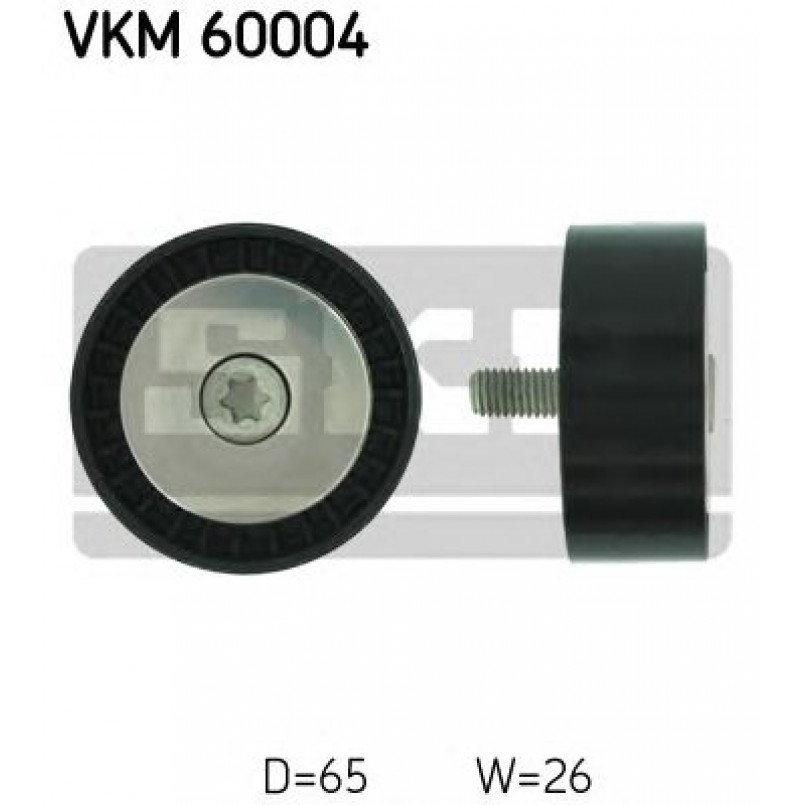 VKM 60004 SKF Обводний ролик — фото товара