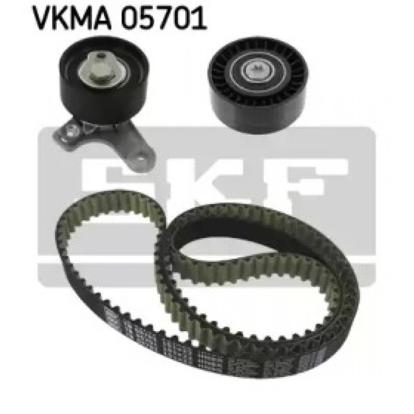 VKMA 05701 SKF Комплект (ремінь+ролики) — фото товара