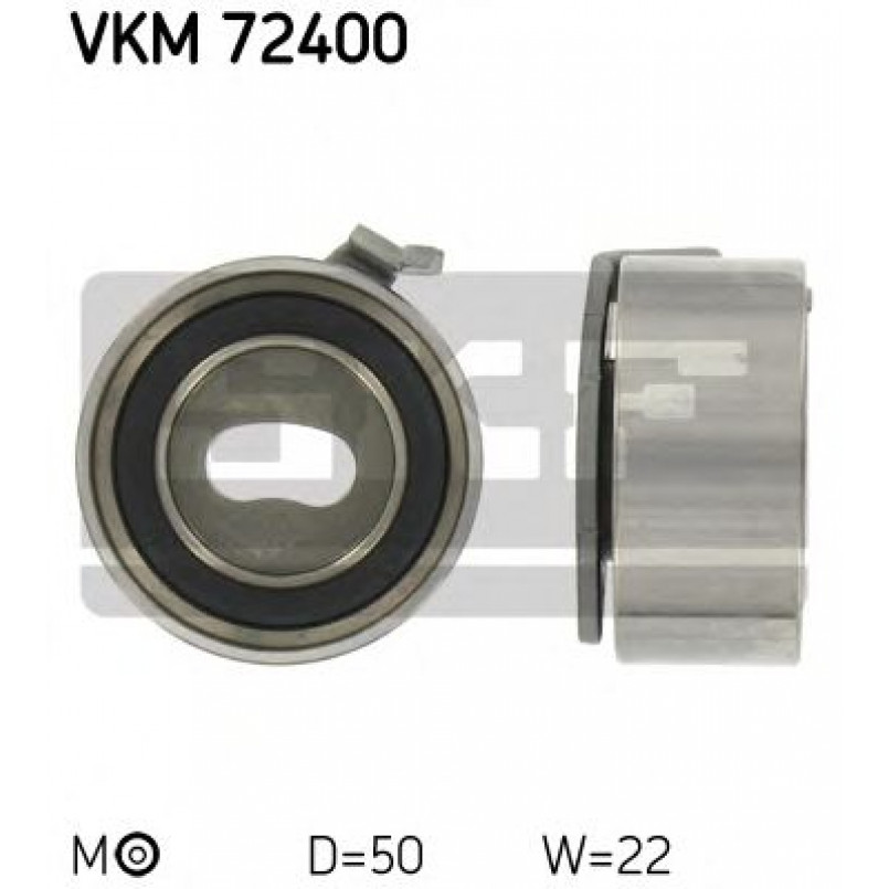 VKM 72400 SKF Ролик модуля натягувача ременя — фото товара