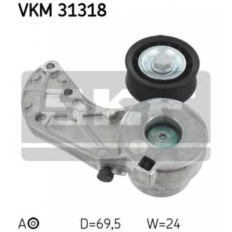 VKM 31318 SKF Натяжний ролик — фото товара