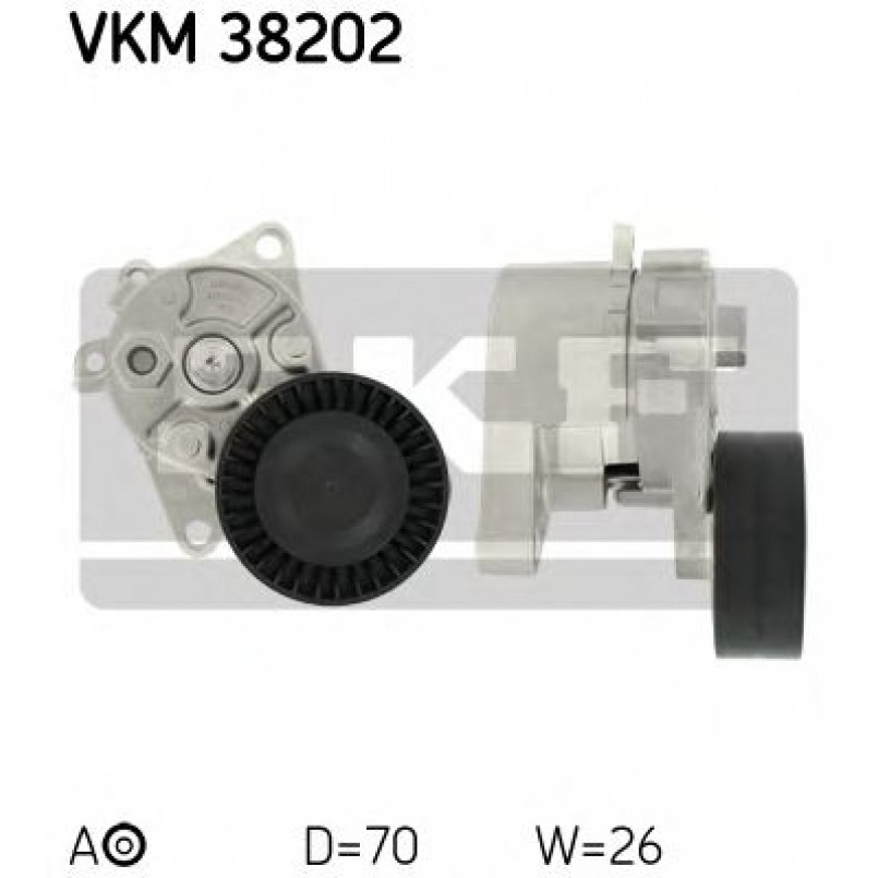 VKM 38202 SKF Натяжний ролик — фото товара