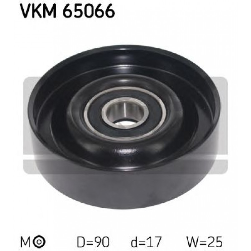 VKM 65066 SKF Обводний ролик — фото товара