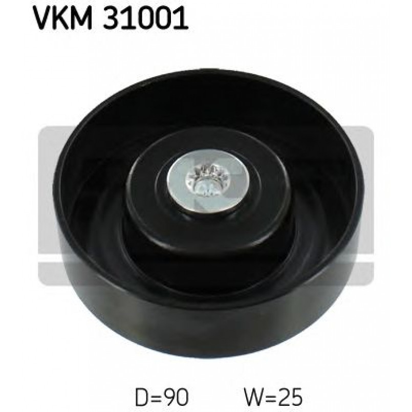 VKM 31001 SKF Обводний ролик — фото товара