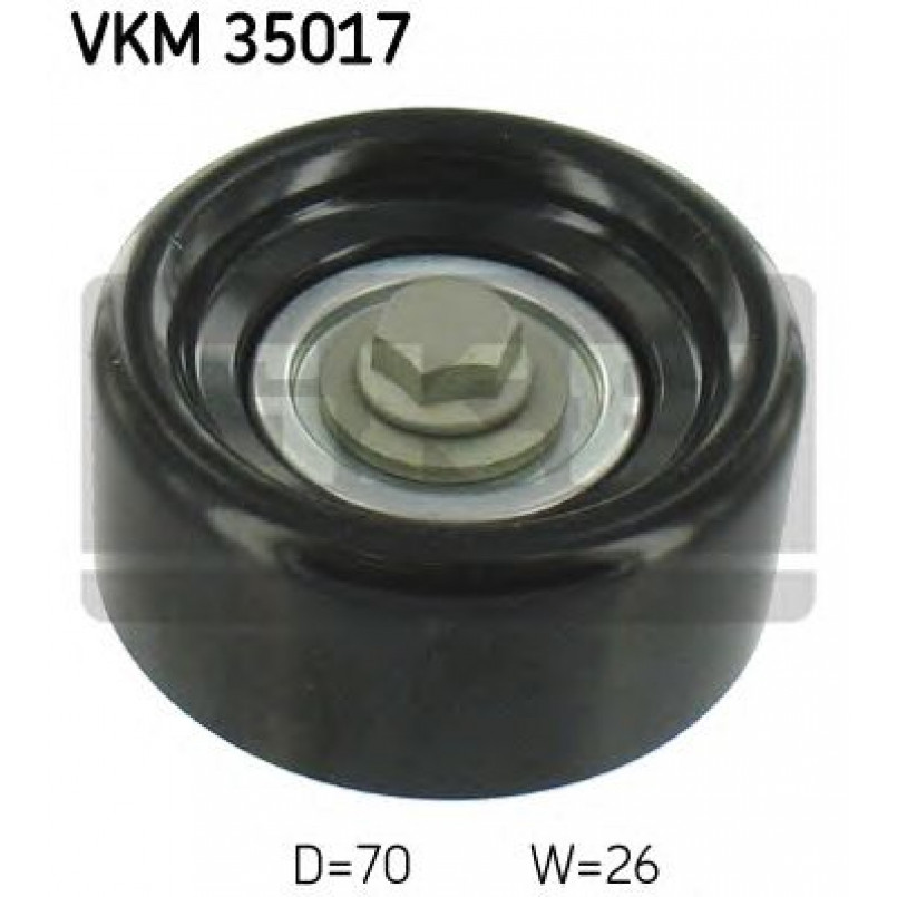 VKM 35017 SKF Ролик модуля натягувача ременя — фото товара