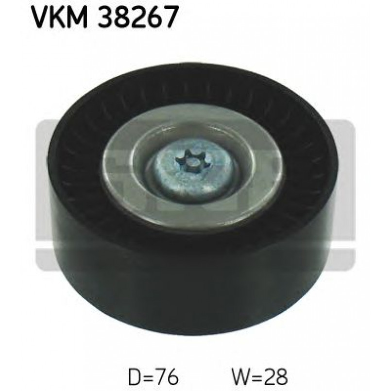 VKM 38267 SKF Ролик модуля натягувача ременя — фото товара