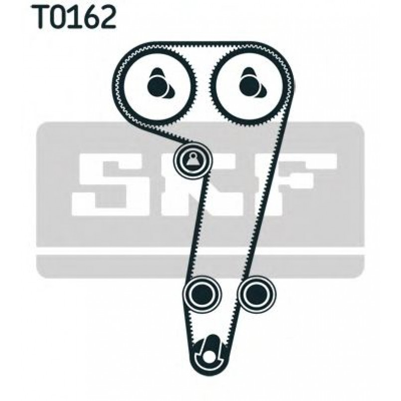 VKMA 04216 SKF Комплект ГРМ (ремінь + ролик) — фото товара №2