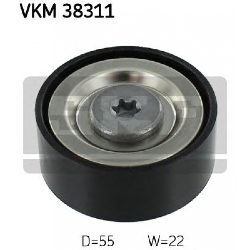 VKM 38311 SKF Ролик модуля натягувача ременя — фото товара