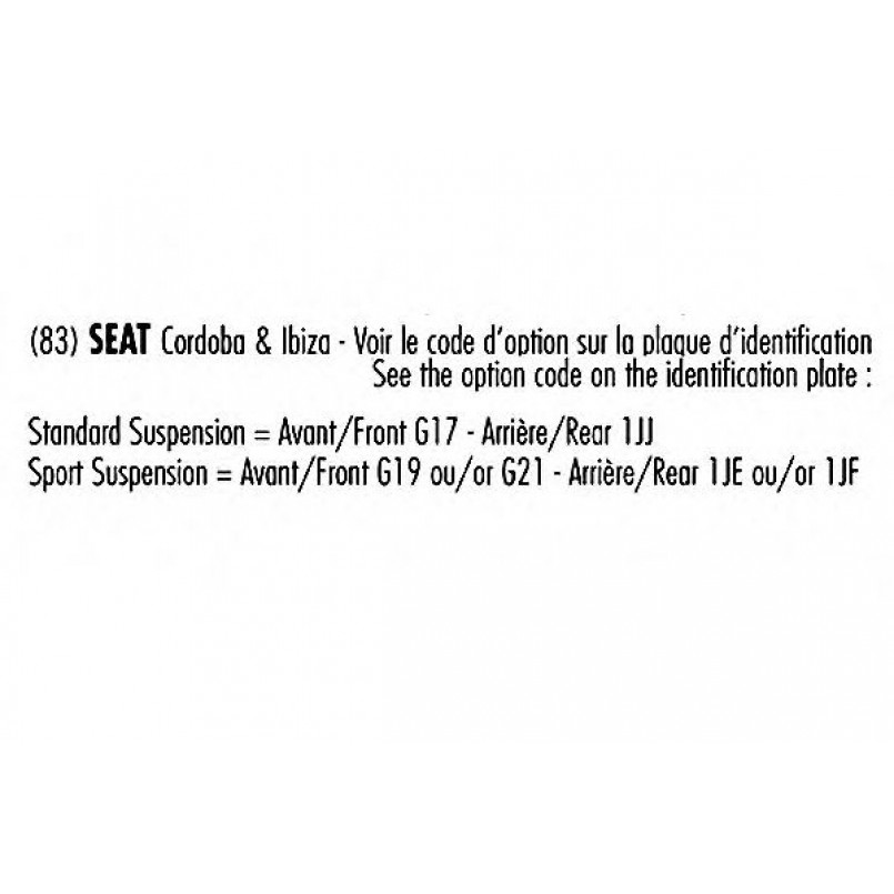 334456 Record Амортизатор GAS задній ЦІНА за 1 шт.УПАК.по 2 шт.(лівий+правий) — фото товара