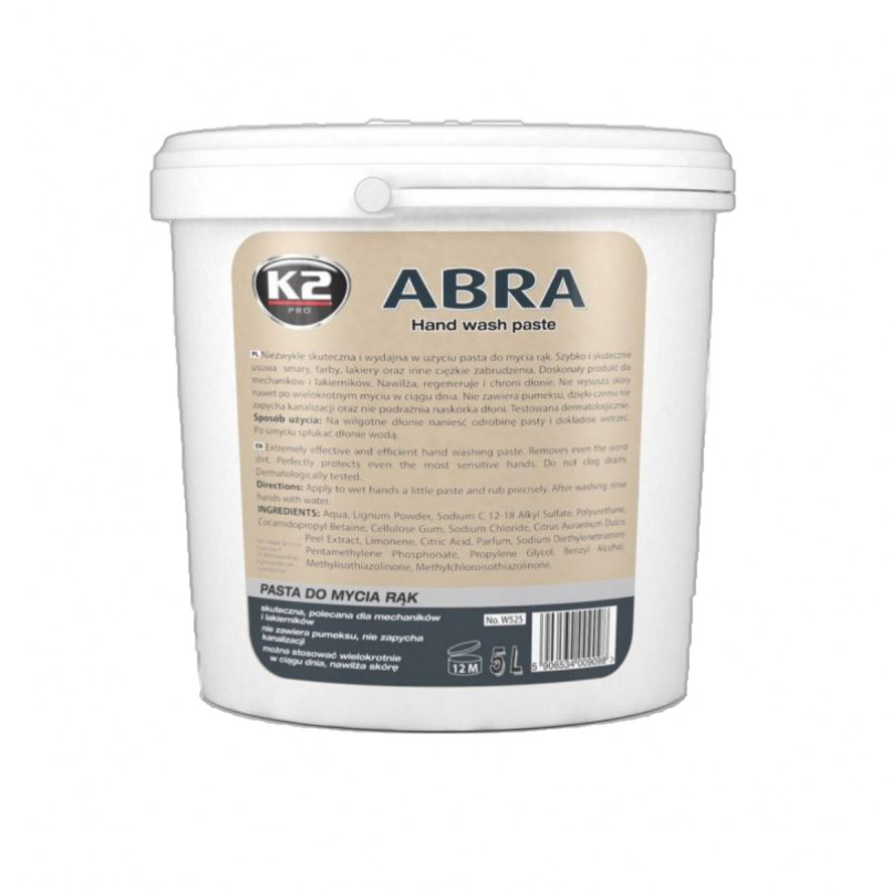 K2 ABRA PASTA 5L Паста-очисник для рук NEW х1 — фото товара K2 ABRA PASTA 5L Паста-очисник для рук NEW х1 — фото товара