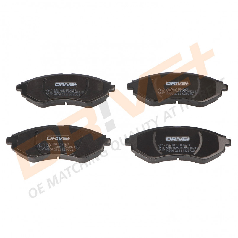 DP1010.10.0051 Drive+ - Гальмівні колодки до дисків — фото товара №1