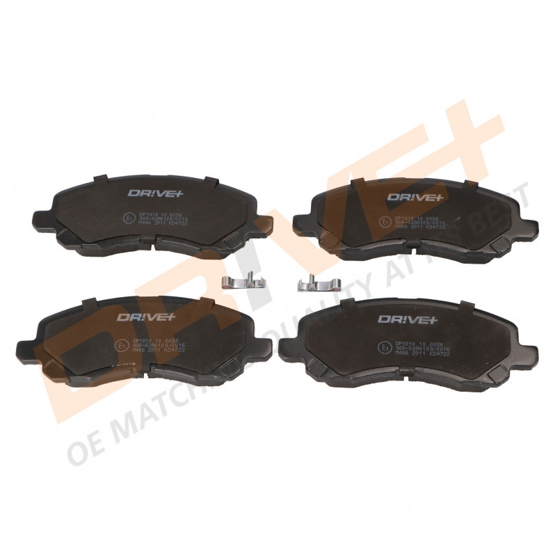 DP1010.10.0056 Drive+ - Гальмівні колодки до дисків — фото товара №1