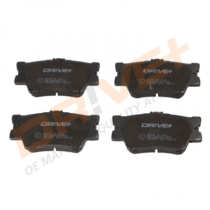 DP1010.10.0112 Drive+ - Гальмівні колодки до дисків — фото товара №1
