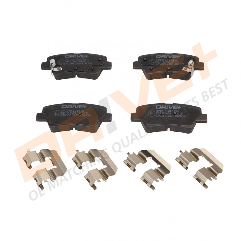 DP1010.10.0150 Drive+ - Гальмівні колодки до дисків — фото товара №1