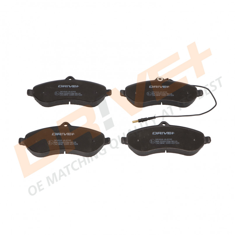 DP1010.10.0743 Drive+ - Гальмівні колодки до дисків — фото товара №1