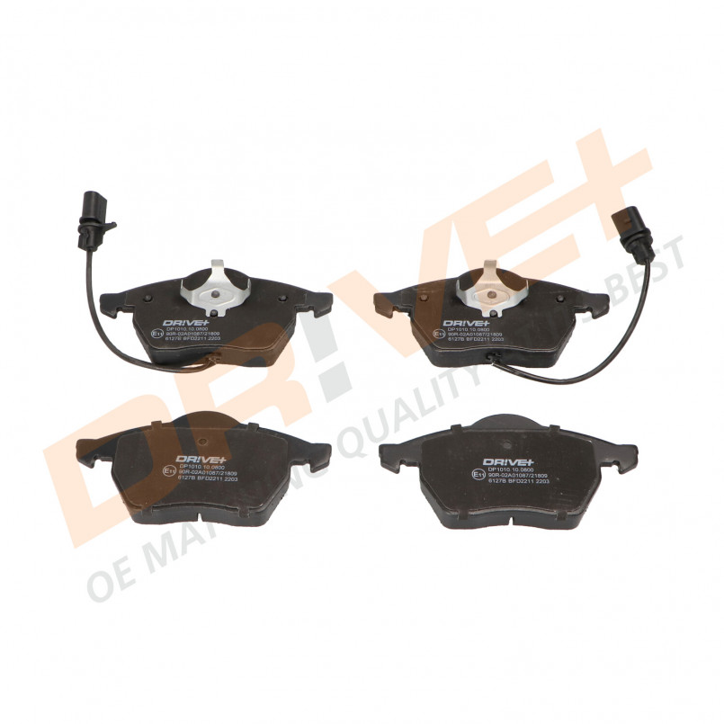 DP1010.10.0800 Drive+ - Гальмівні колодки до дисків — фото товара №1