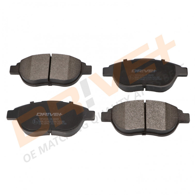 DP1010.10.0849 Drive+ - Гальмівні колодки до дисків — фото товара №3