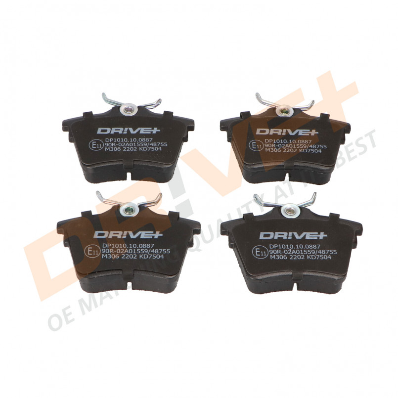 DP1010.10.0887 Drive+ - Гальмівні колодки до дисків — фото товара №1