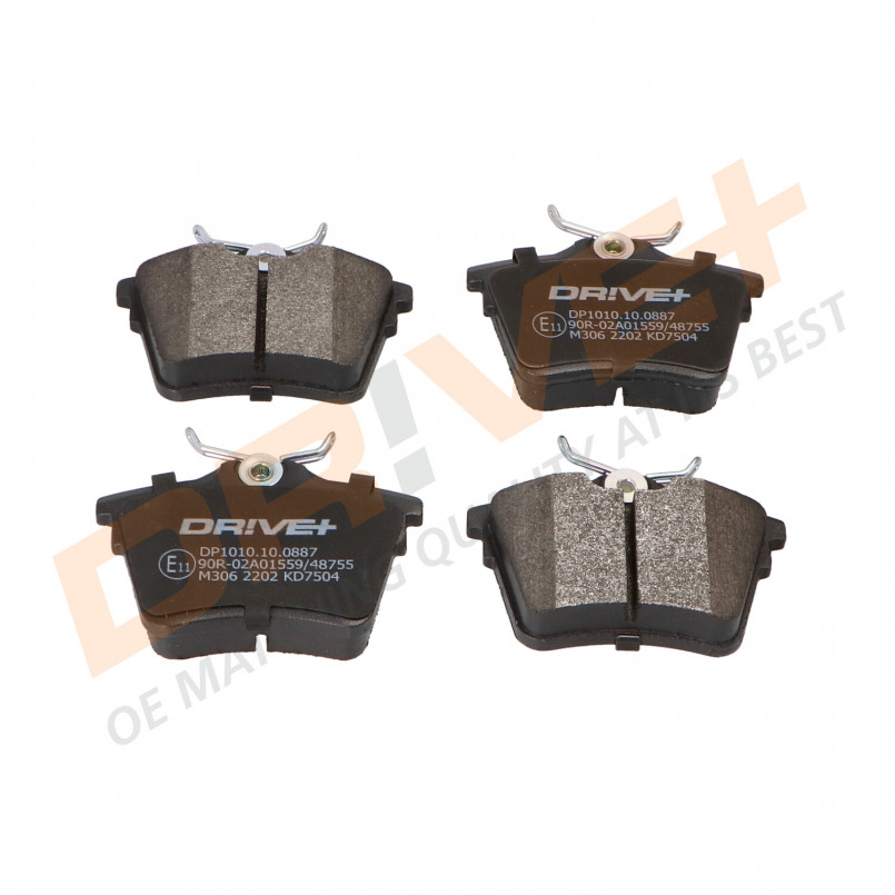 DP1010.10.0887 Drive+ - Гальмівні колодки до дисків — фото товара №2