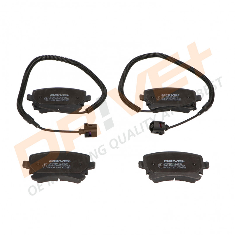 DP1010.10.0890 Drive+ - Гальмівні колодки до дисків — фото товара №1