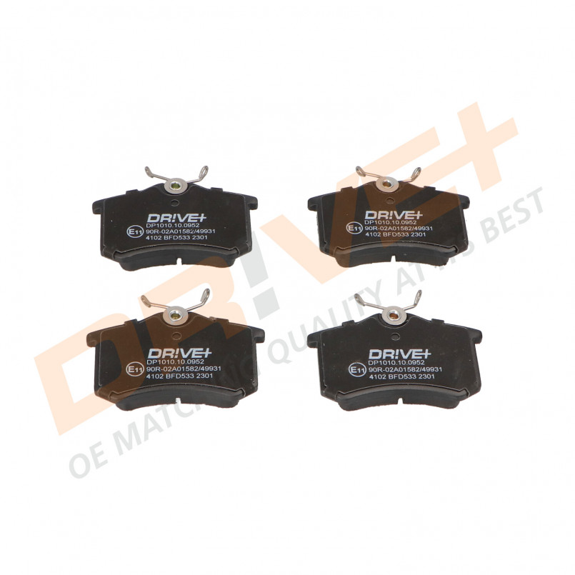 DP1010.10.0952 Drive+ - Гальмівні колодки до дисків — фото товара №1