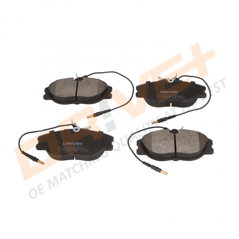 DP1010.10.0980 Drive+ - Гальмівні колодки до дисків — фото товара №2