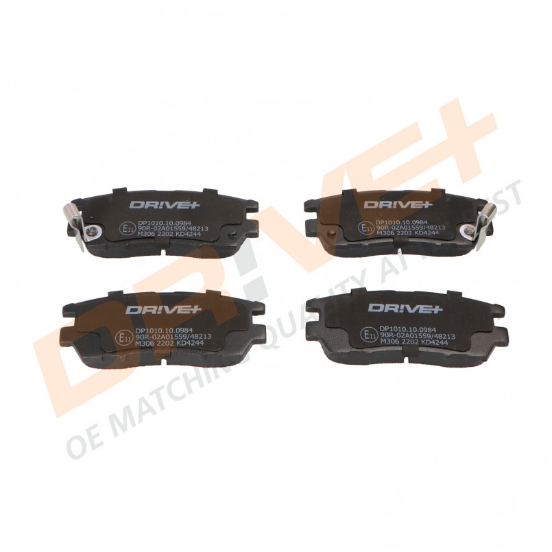 DP1010.10.0984 Drive+ - Гальмівні колодки до дисків — фото товара №1