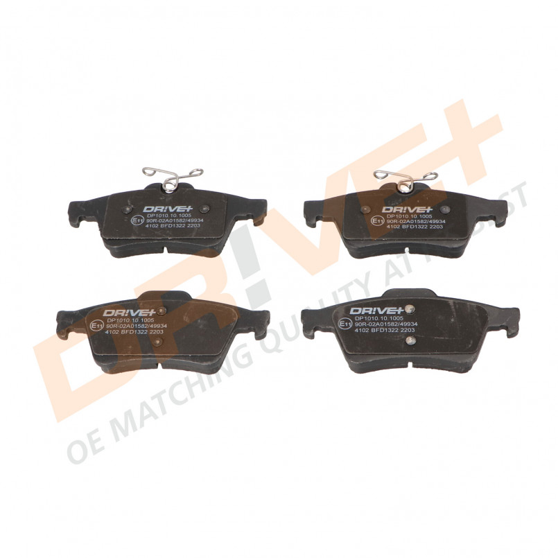 DP1010.10.1005 Drive+ - Гальмівні колодки до дисків — фото товара №1