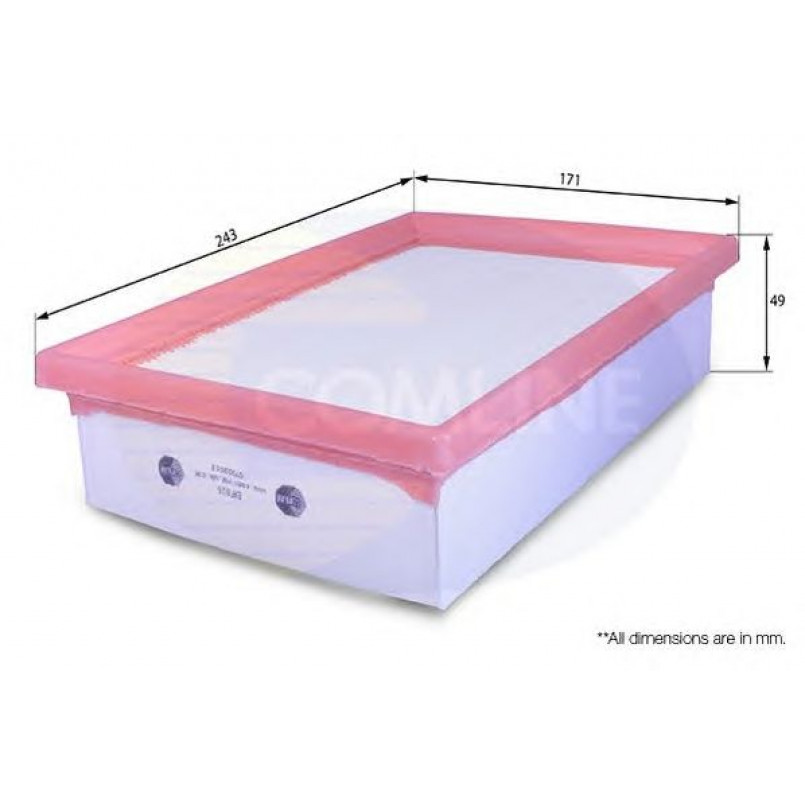 EAF816 Comline - Фільтр повітря ( аналогWA9768/LX3502 ) — фото товара