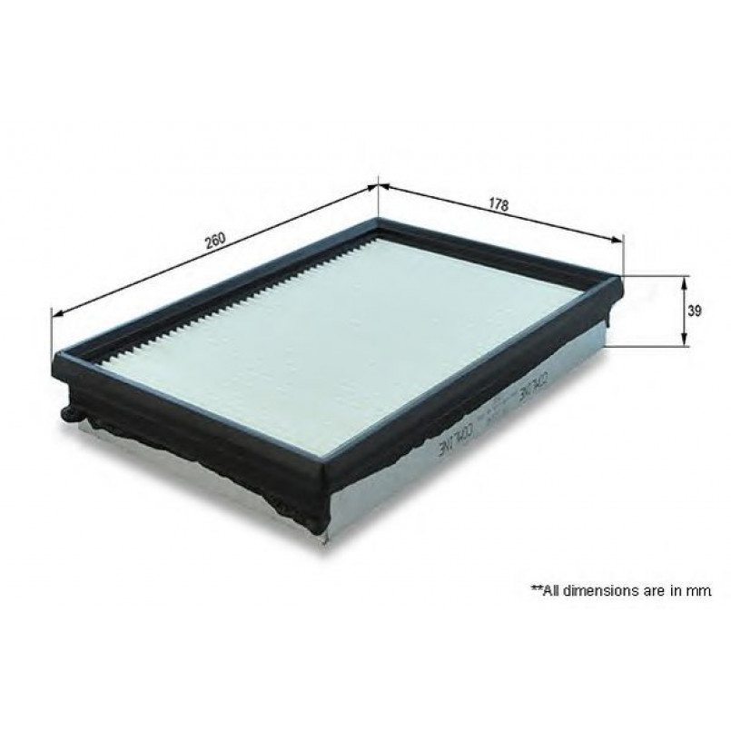 CKI12040 Comline Фільтр повітря (аналог WA6372) — фото товара