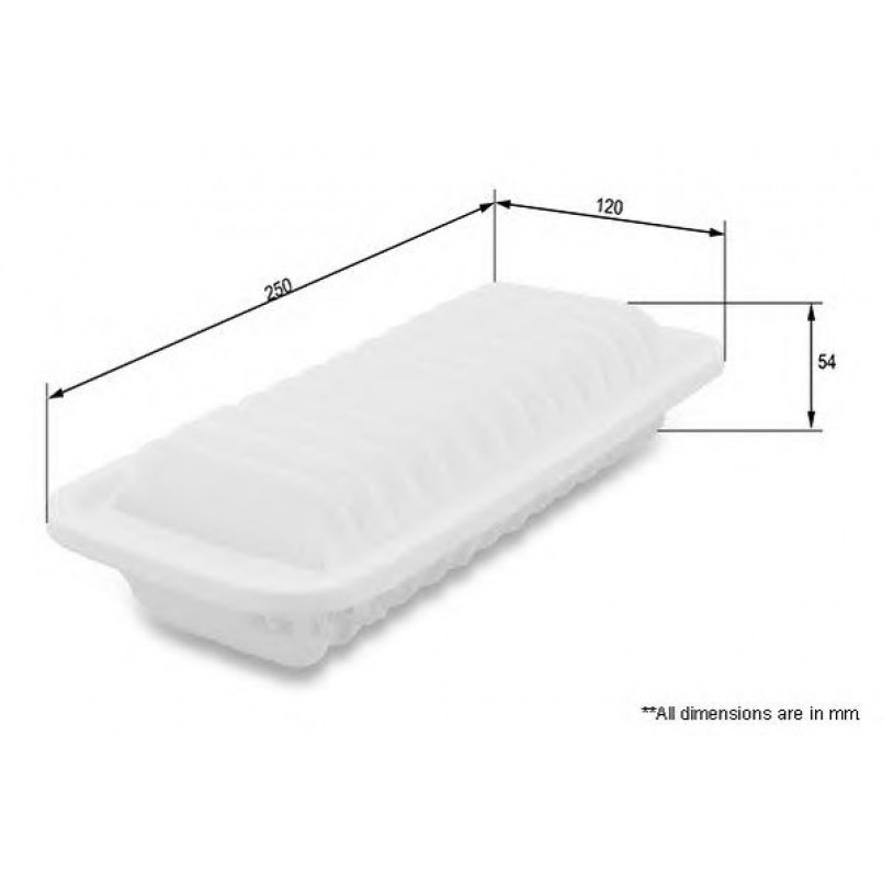 CTY12035 Comline Фільтр повітря (аналог WA6665) — фото товара