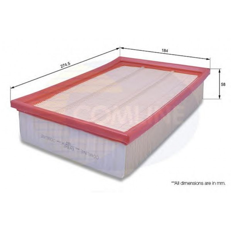 EAF642 Comline Фільтр повітря (аналог WA9612) — фото товара