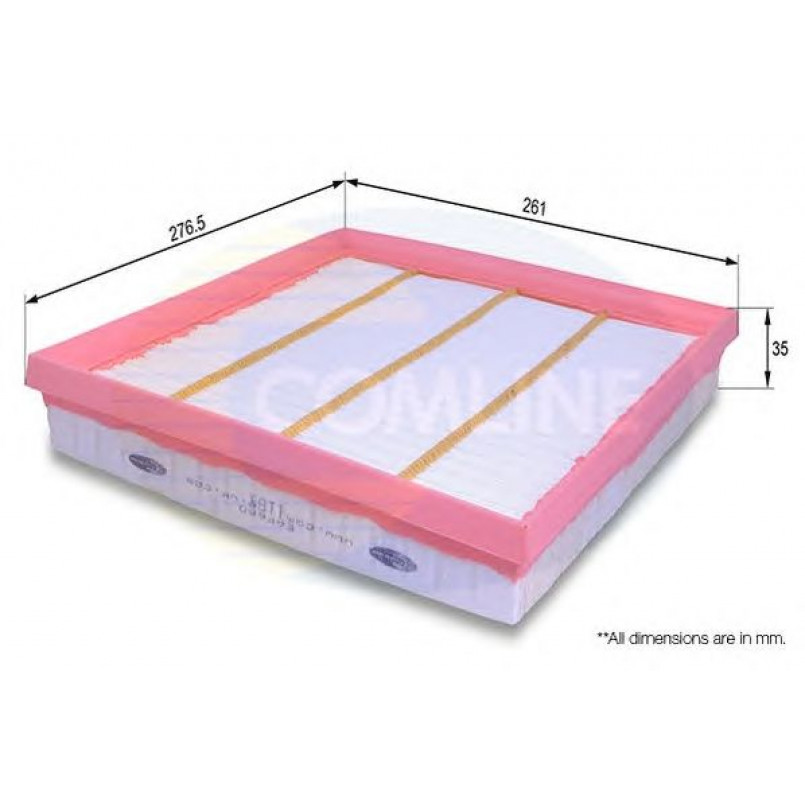 EAF660 Comline Фільтр повітря (аналогWA9661) — фото товара