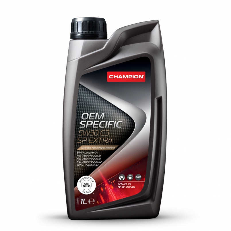 CHAMPION OEM SPECIFIC 5W30 C3 SP EXTRA 1L(х12) — фото товара CHAMPION OEM SPECIFIC 5W30 C3 SP EXTRA 1L(х12) — фото товара