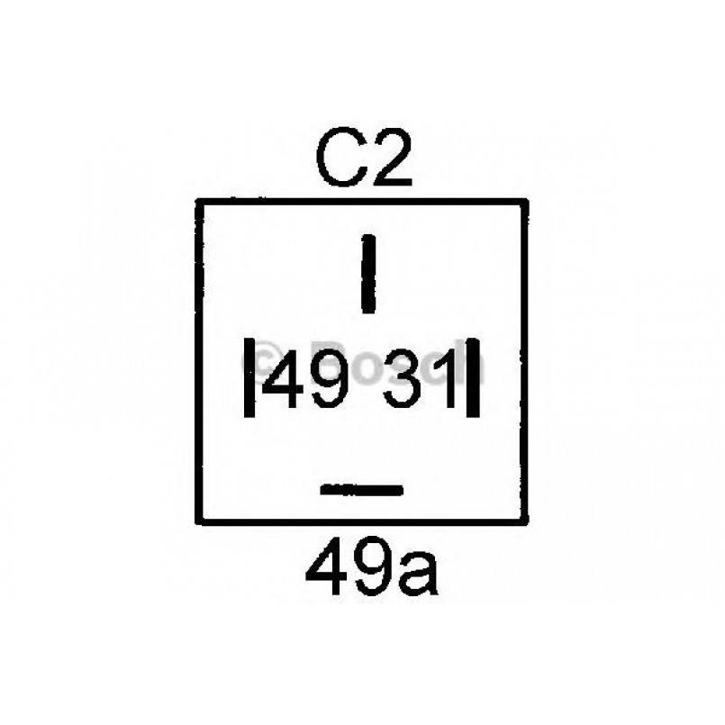0335200041 BOSCH ДАТЧИК УК.ПОВОРОТУ — фото товара №2