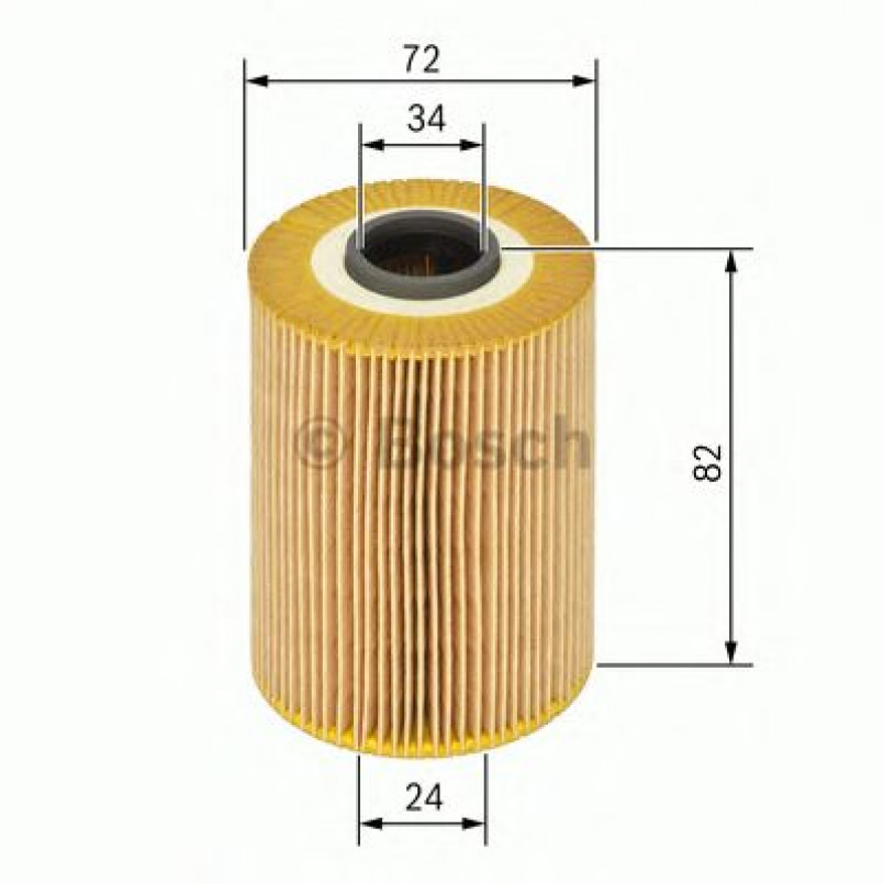 1457429197 BOSCH Фільтр оливи P9197 — фото товара №1