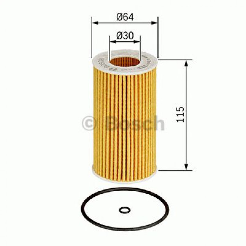 1457437002 BOSCH Фільтр оливи P7002 — фото товара №1