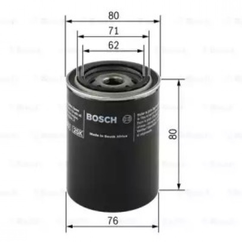 F026407005 BOSCH Фільтр оливи P7005 — фото товара №2