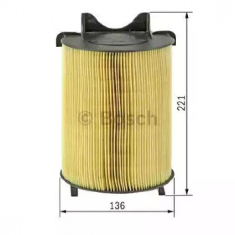 1457433576 BOSCH Фільтр повітря S3576 — фото товара №2