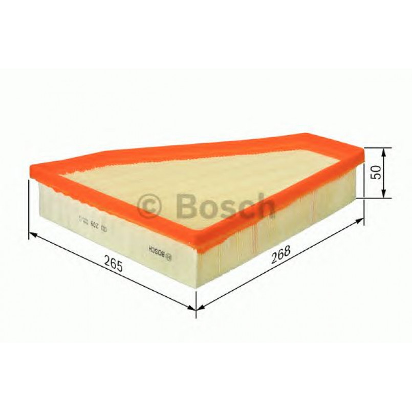 F026400030 BOSCH Фільтр повітря S0030 — фото товара