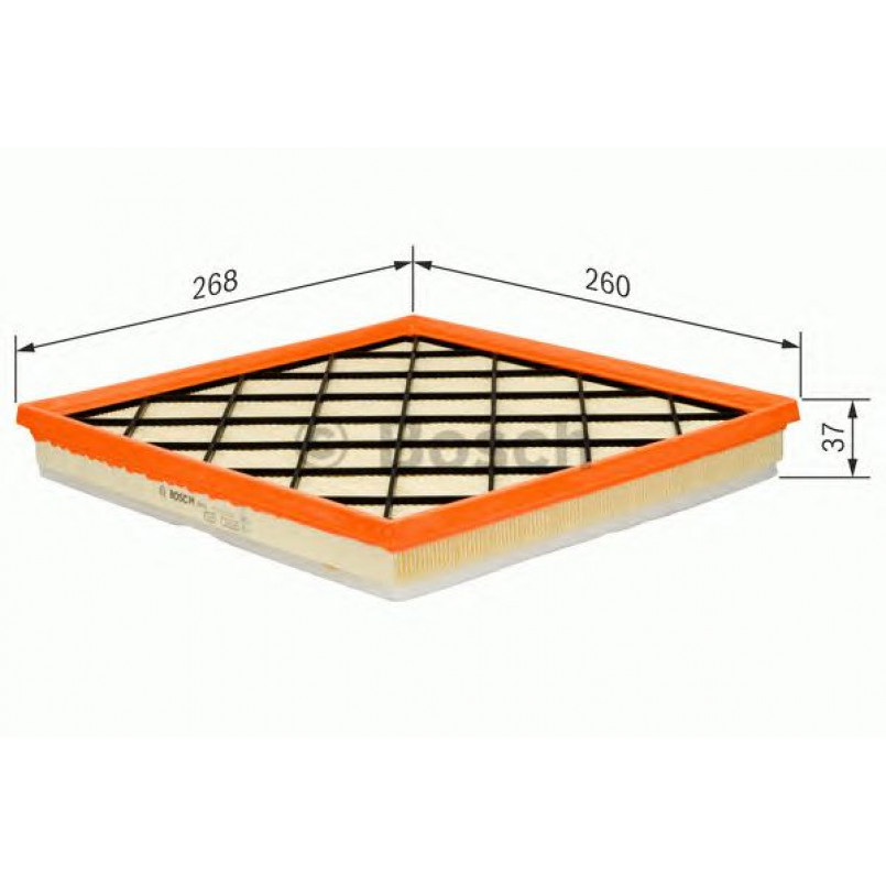 F026400217 BOSCH Фільтр повітря S0217 — фото товара №1