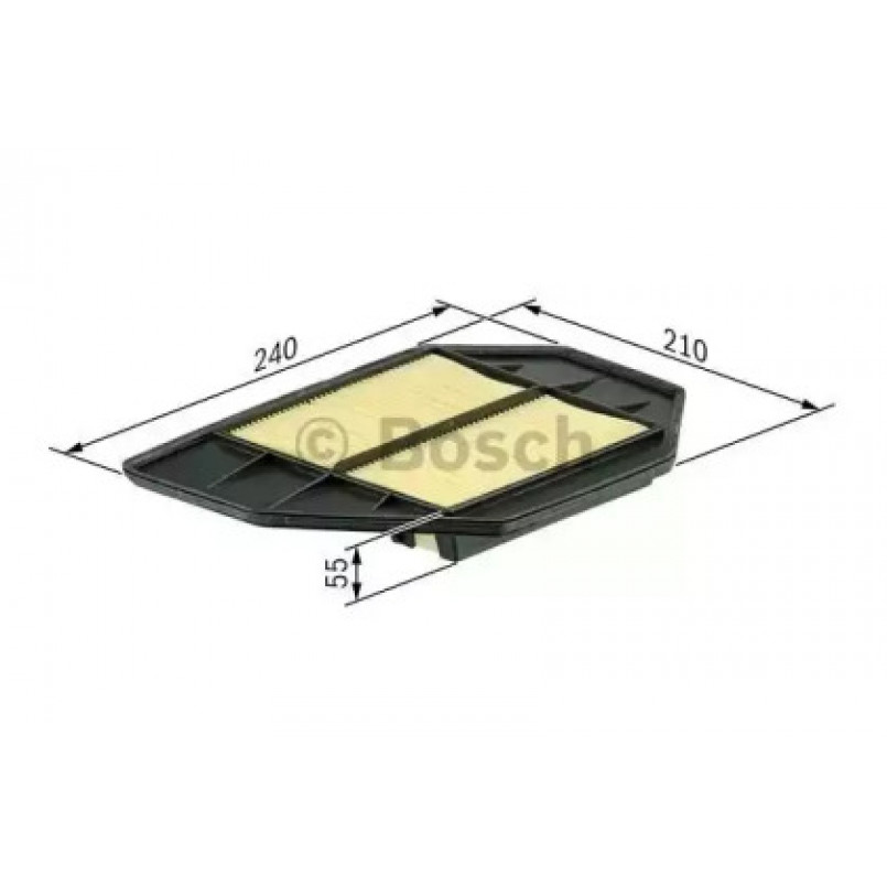 F026400357 BOSCH Фільтр повітря — фото товара