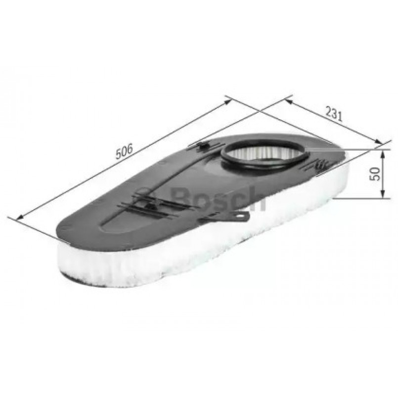 F026400365 BOSCH Фільтр повітря — фото товара №2