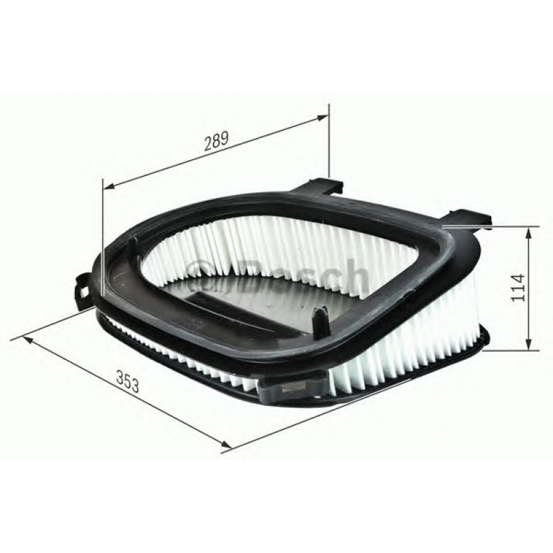 F026400366 BOSCH Фільтр повітря — фото товара