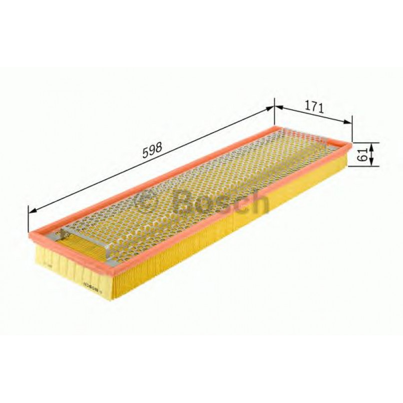 1457433601 BOSCH Фільтр повітря S3601 — фото товара