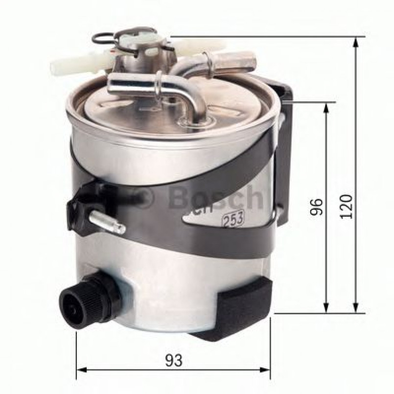 F026402016 BOSCH Фільтр палива N2016 — фото товара №1